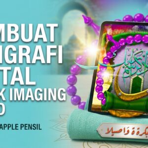 KALIGRAFI DIGITAL KLASIK TEKNIK PAINTING IPAD