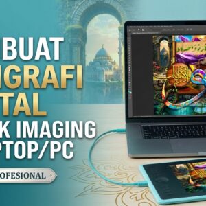 KALIGRAFI DIGITAL KLASIK TEKNIK IMAGING PC/LAPTOP